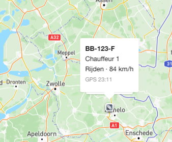 GPS tracking portaal